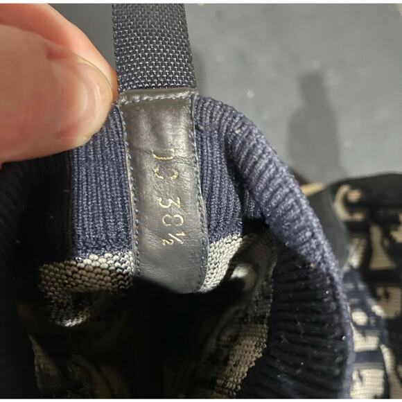 Christian Dior oblique slip on high top sneakers - Picture 8 of 9